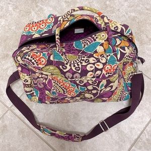 Vera Bradley Plum Crazy Bag